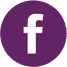 Facebook purple circle icon
