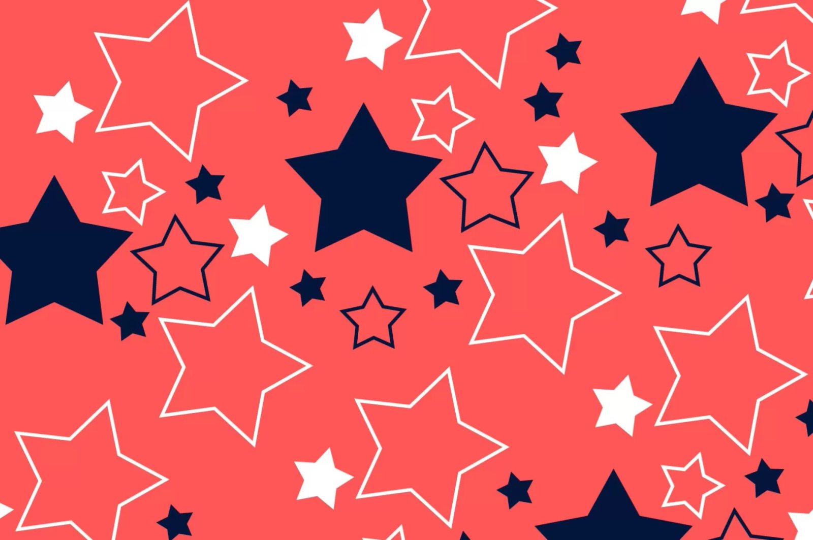 background image of red, white and blue stars